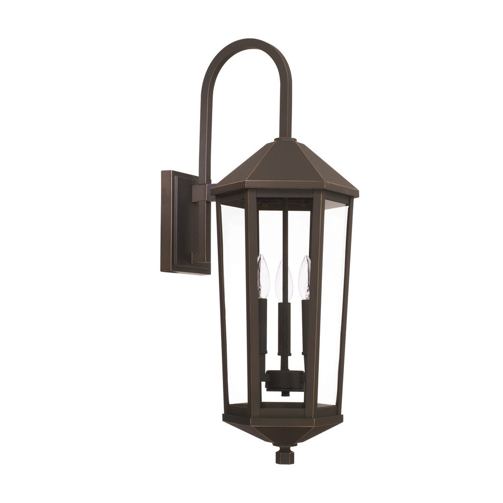 Ellsworth Outdoor Wall Lantern - Black