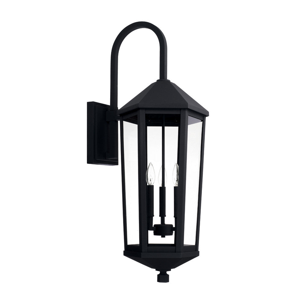 Capital Ellsworth Outdoor Wall Lantern Black