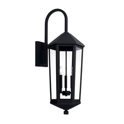 Capital Ellsworth Outdoor Wall Lantern Black