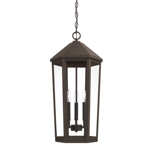 Capital Ellsworth Outdoor Hanging Lantern Oiled Bronze