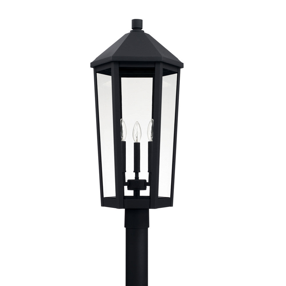 Ellsworth Outdoor Post Lantern - Oiled Bronze