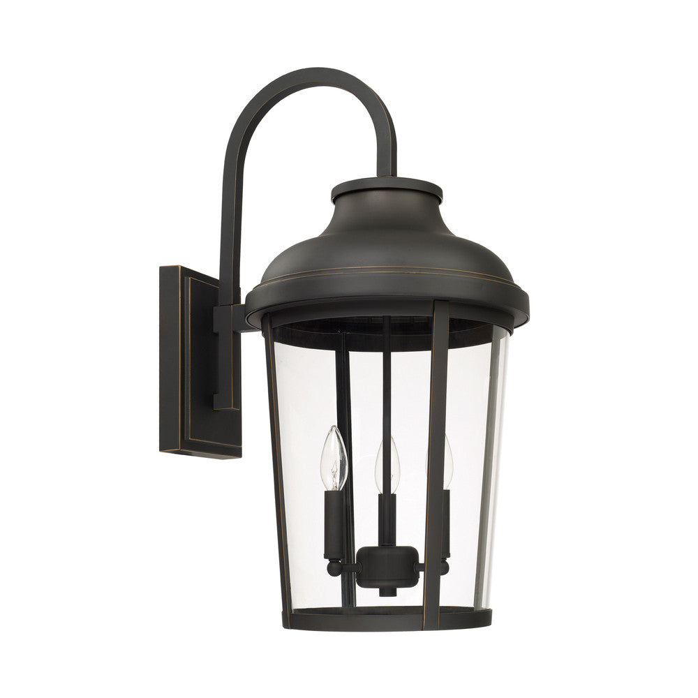 Capital Dunbar Outdoor Wall Lantern Oiled Bronze