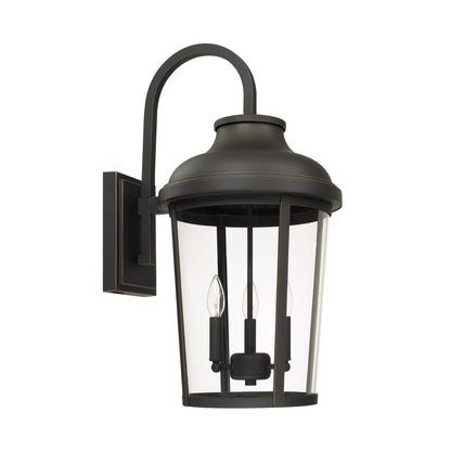Capital Dunbar Outdoor Wall Lantern Oiled Bronze