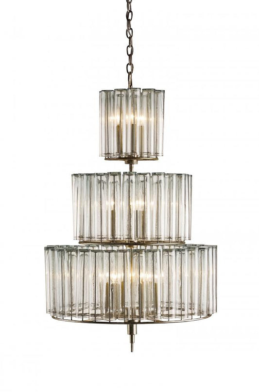 Bevilacqua Medium Chandelier, Currey and Company (9309 GD7E)