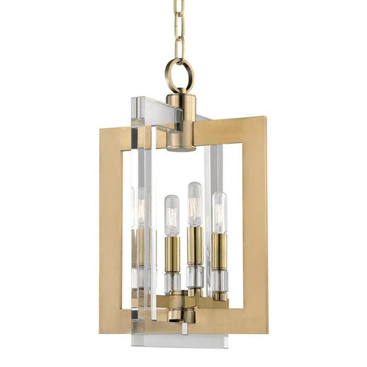 Hudson Valley Wellington Pendant Antique Brass