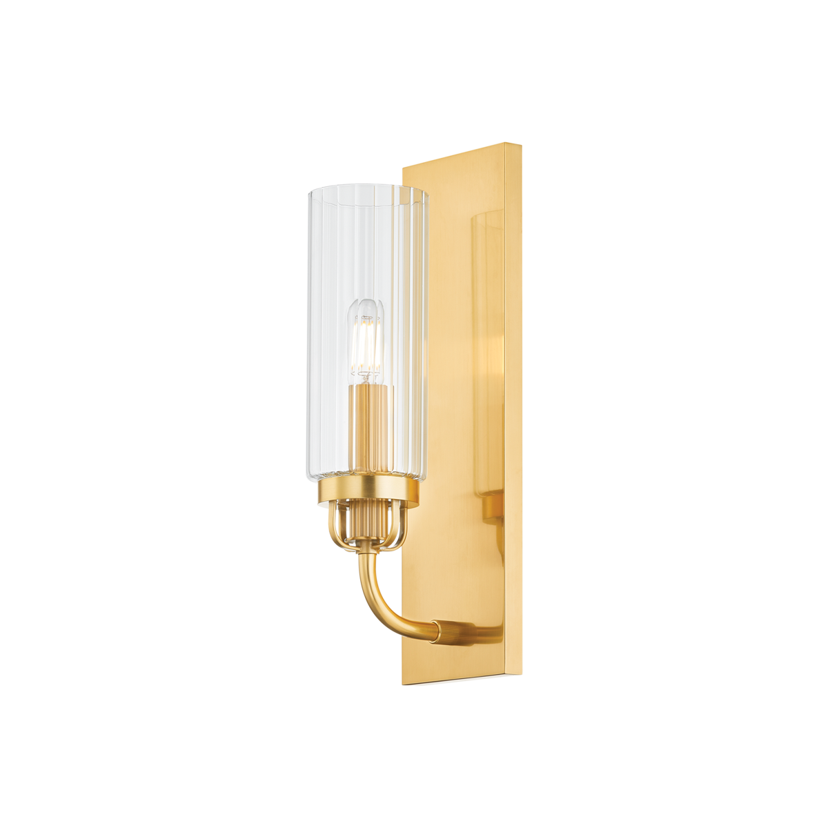 Hudson Valley Halifax Wall Sconce Aged Brass