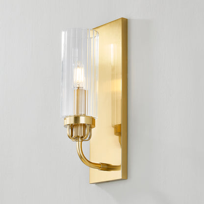 Hudson Valley Halifax Wall Sconce Aged Brass detail view 2