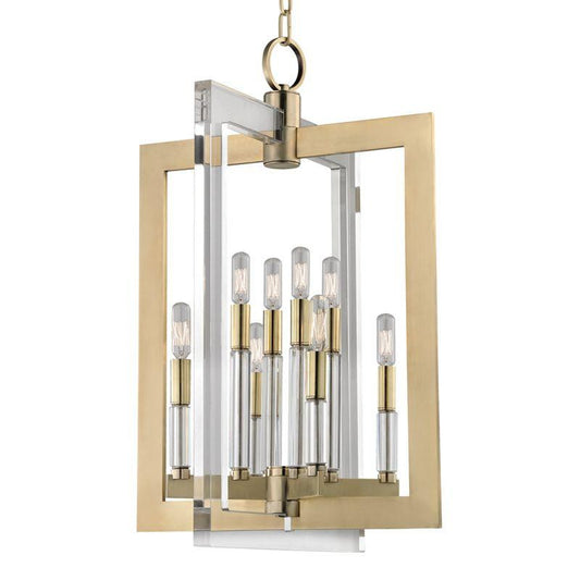 Hudson Valley Wellington Pendant Antique Brass