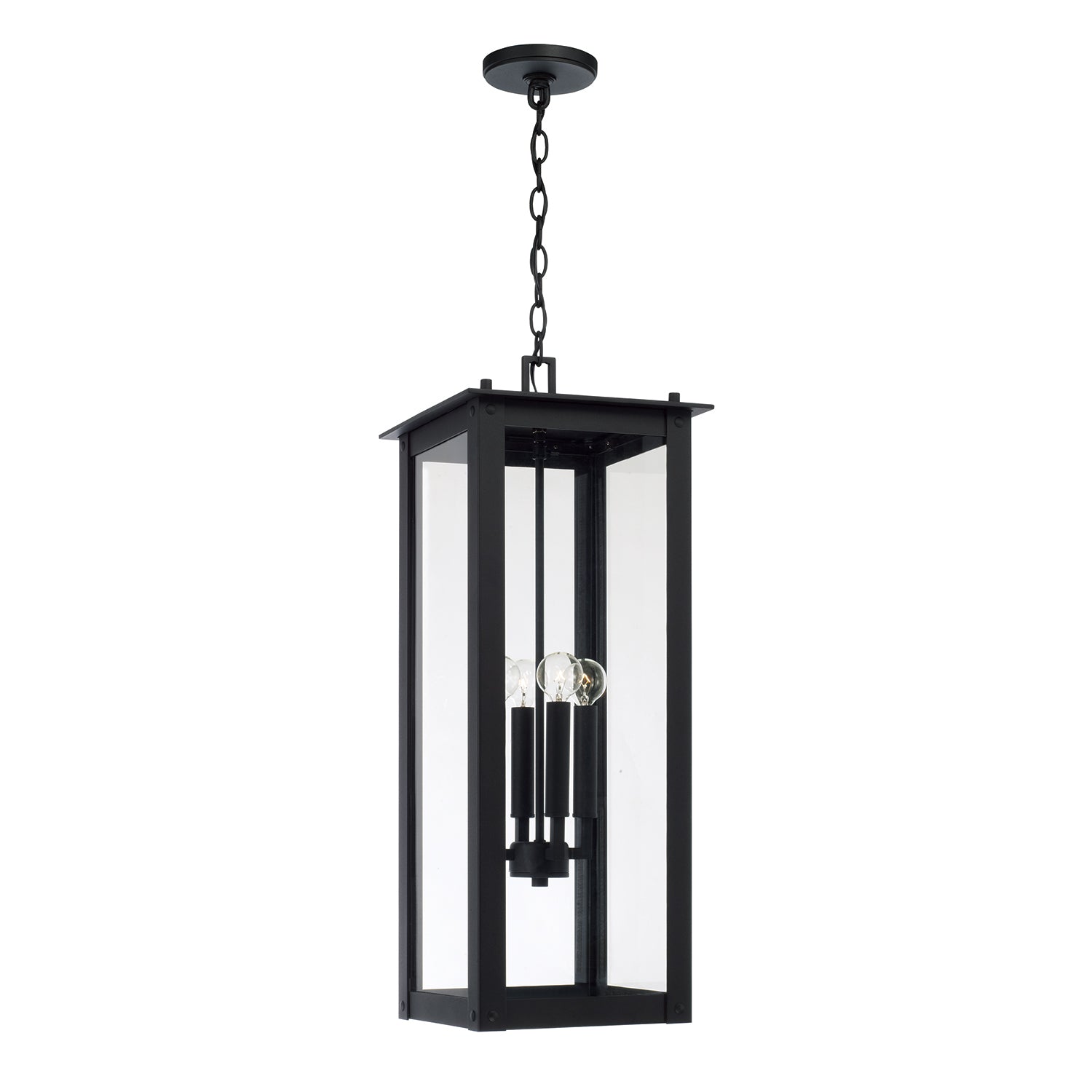Capital Hunt Hanging Lantern - Black