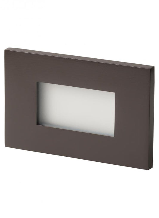 Generation Lighting Vitra Amber LED Step Light Painted Antique Bronze
