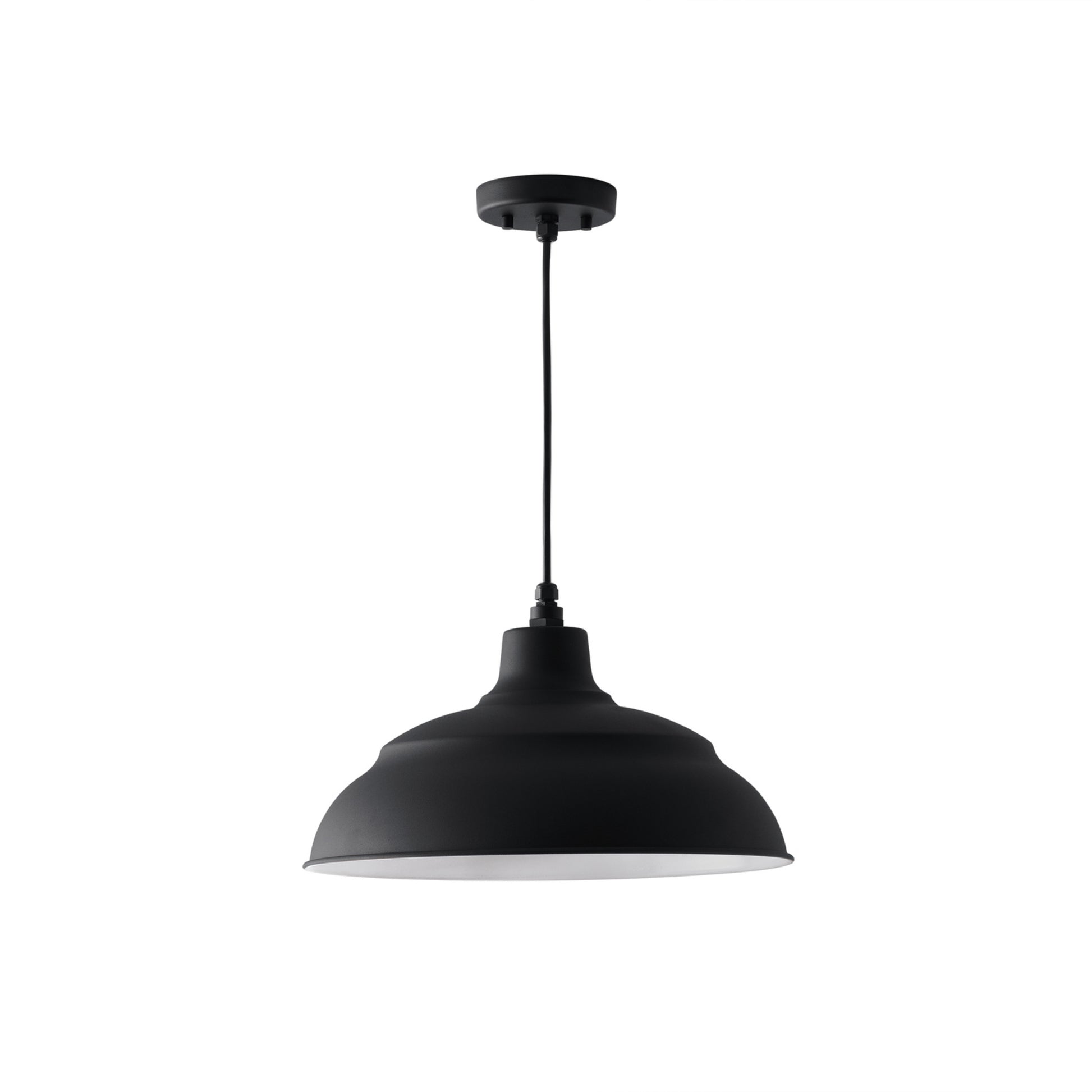 Capital RLM 1-Light Outdoor Pendant in Black