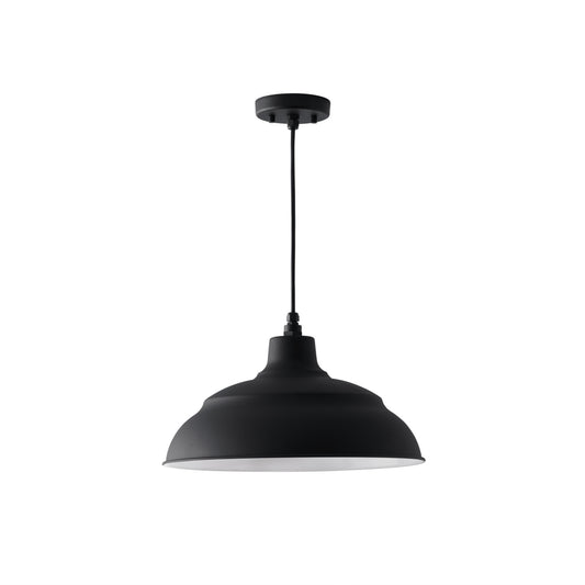 Capital RLM 1-Light Outdoor Pendant in Black