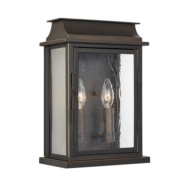 Capital Bolton Outdoor Wall Lantern Oiled Bronze