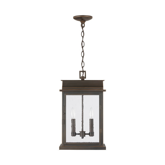 Capital Bolton Outdoor Hanging Lantern Oiled Bronze