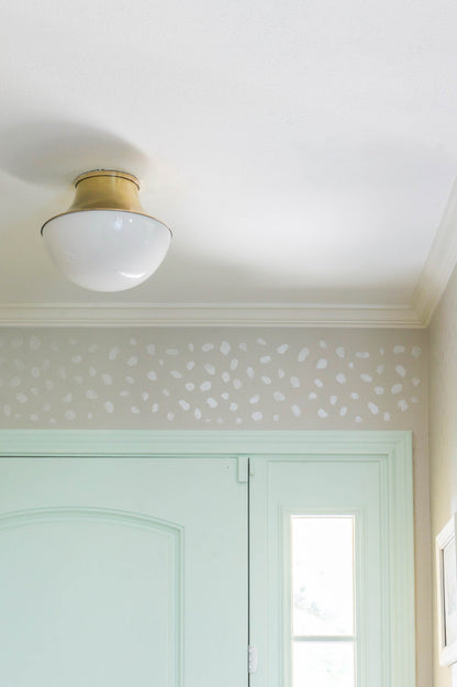 Hudson Valley Lettie Flush Mount Polished Nickel