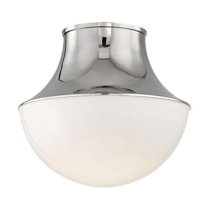 Hudson Valley Lettie Flush Mount Polished Nickel