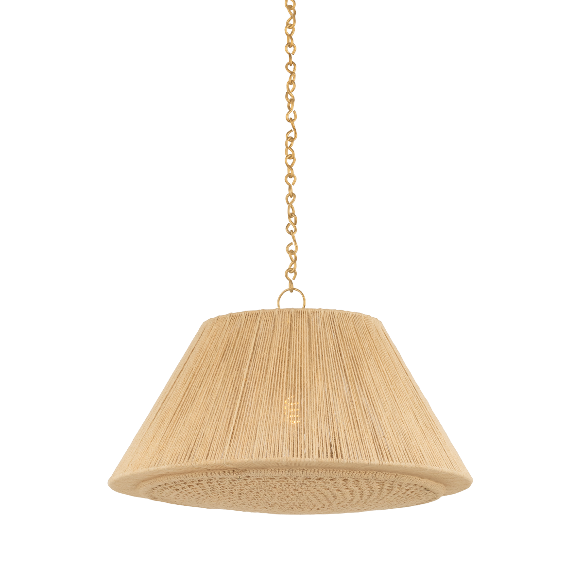 Hudson Valley Mystic 24" Pendant Aged Brass