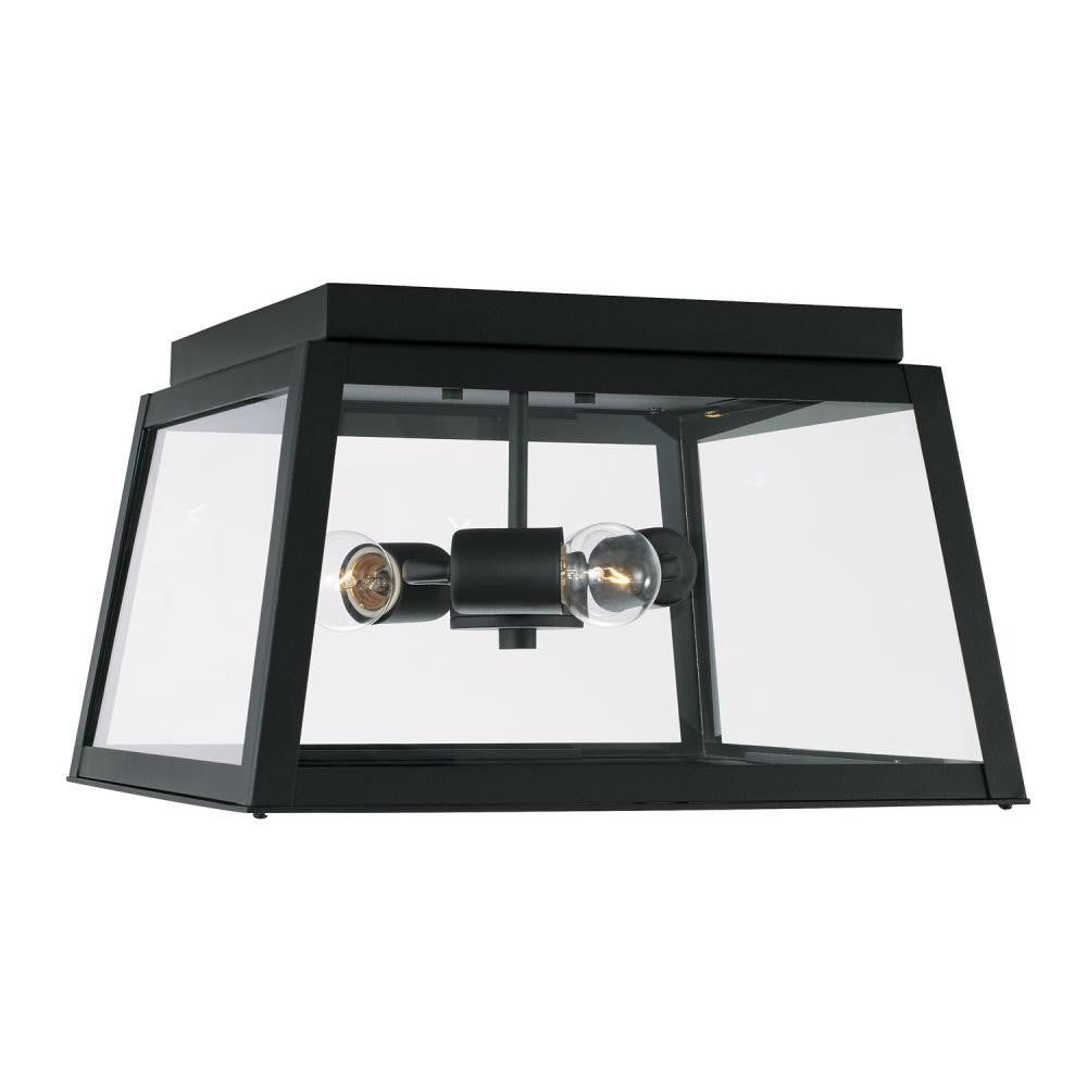 Leighton Outdoor Flush Mount - Oiled Bronze