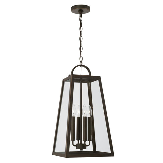 Capital Leighton Outdoor Hanging Lantern Oiled Bronze