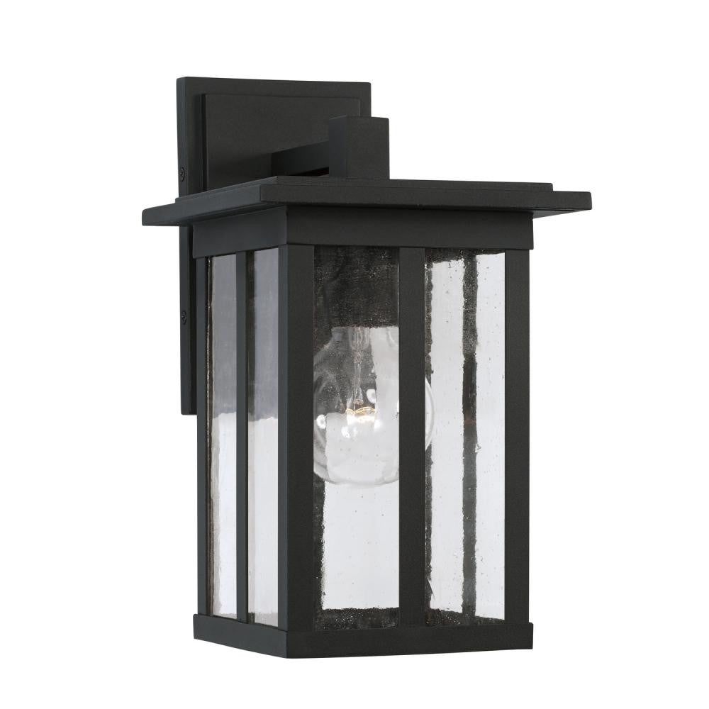 Capital Barrett Outdoor Wall Lantern Black