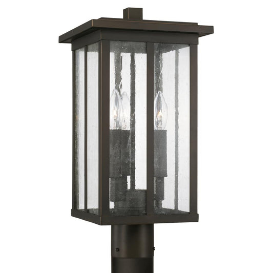 Capital Barrett Outdoor Post Lantern Oiled Bronze
