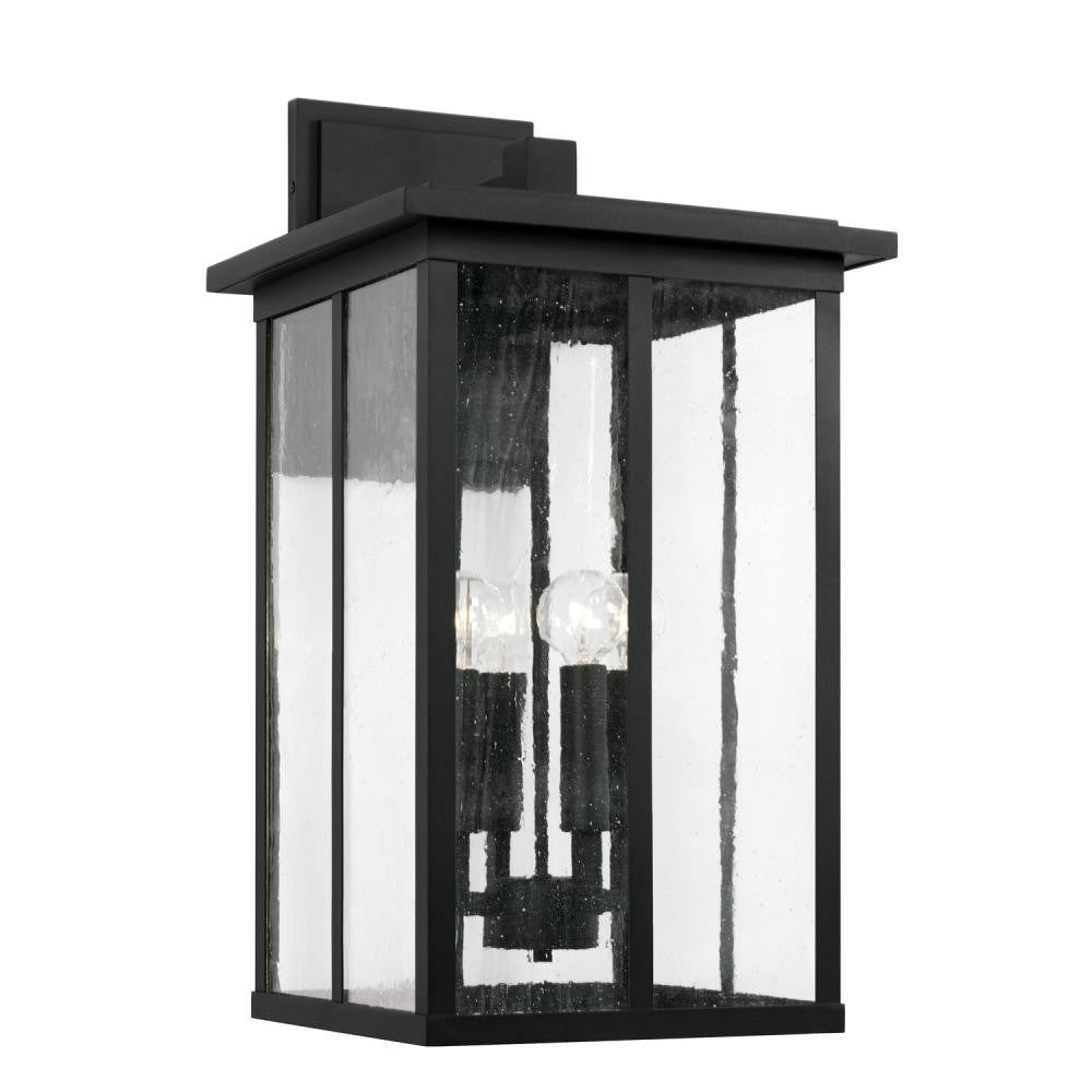 Capital Barrett Outdoor Wall Lantern Black