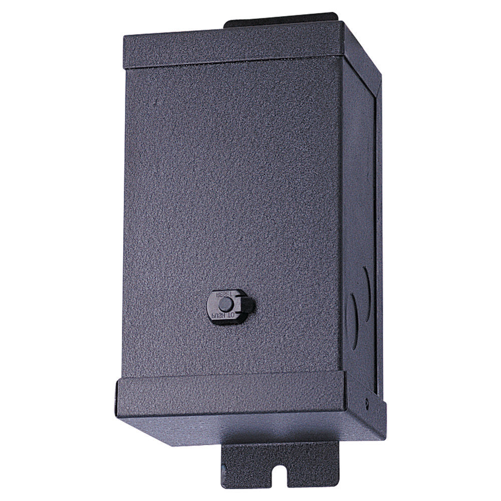 Generation Lighting 12V 150W Hardwire Magnetic Transformer Black