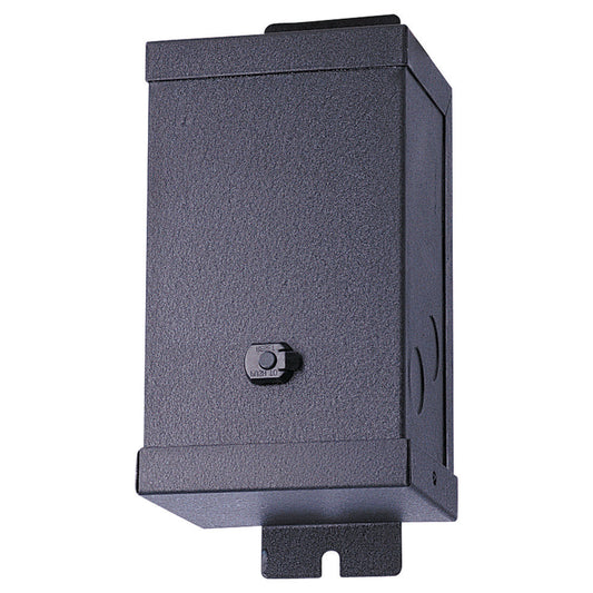 Generation Lighting 12V 150W Hardwire Magnetic Transformer Black