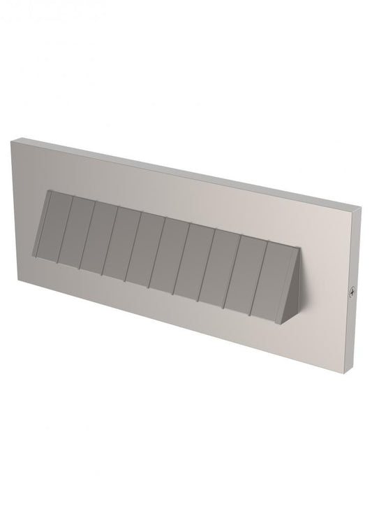 Generation Lighting Tarpa Amber LED Brick Light Satin Nickel