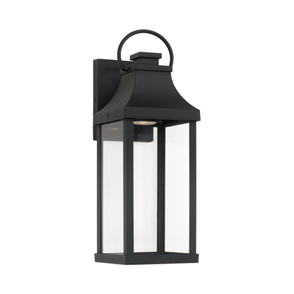 Capital Bradford 1-Light Outdoor Wall Lantern - Black