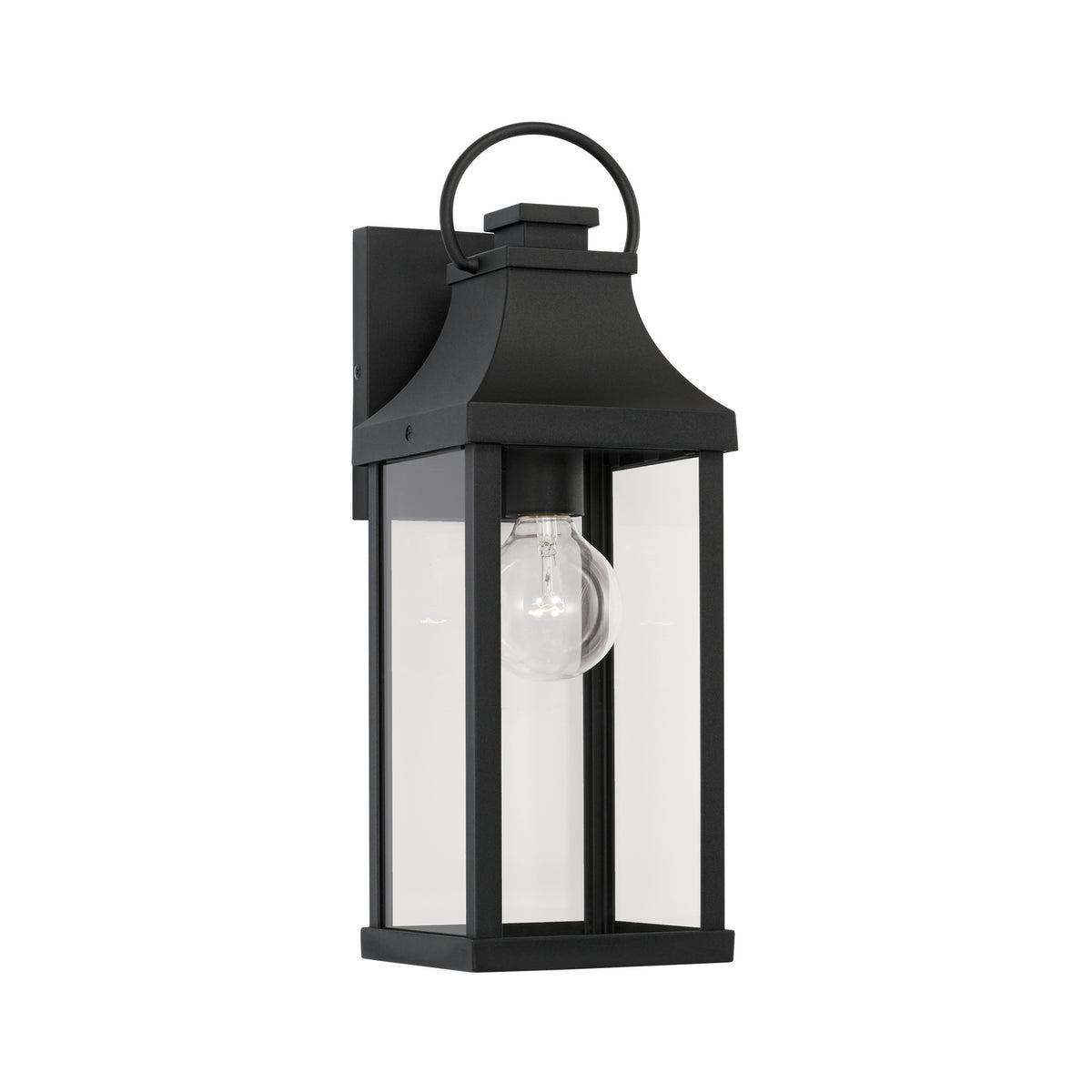 Capital Bradford 1-Light Outdoor Wall Lantern - Black