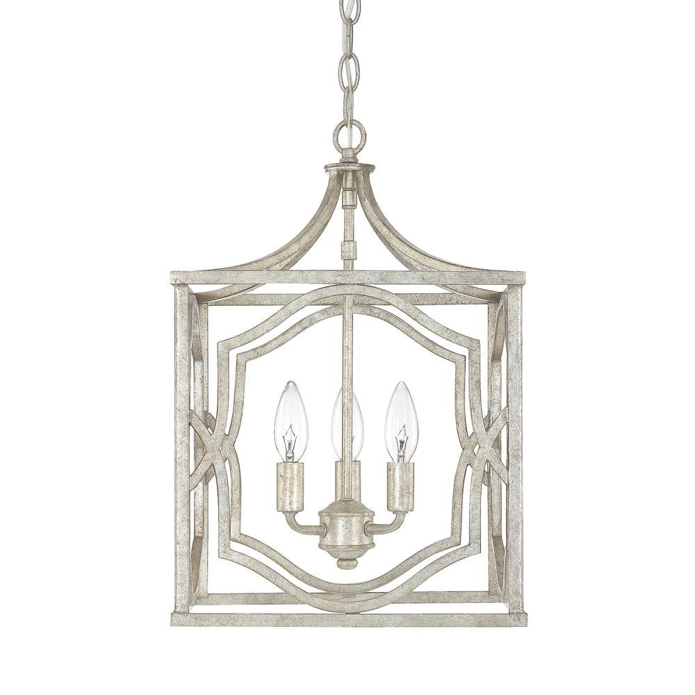 Blakely 3-Light Foyer Pendant - Antique Gold