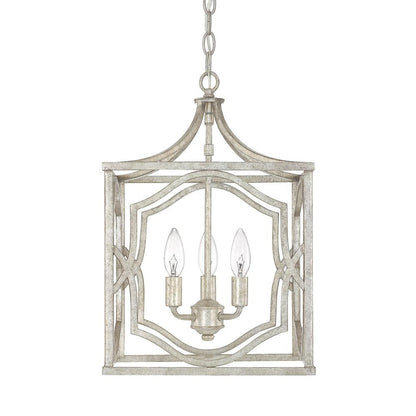 Blakely 3-Light Foyer Pendant - Antique Gold