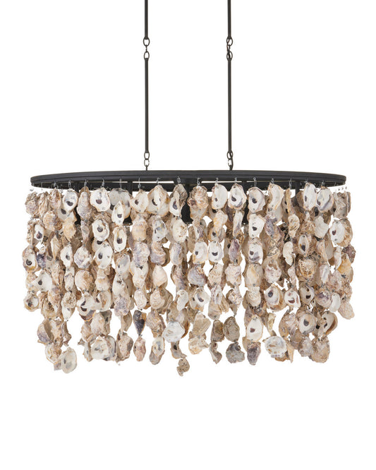 Stillwater Oval Chandelier Currey and Company 9492