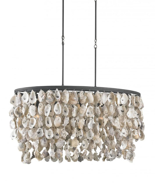 Stillwater Oval Chandelier Currey and Company 9492