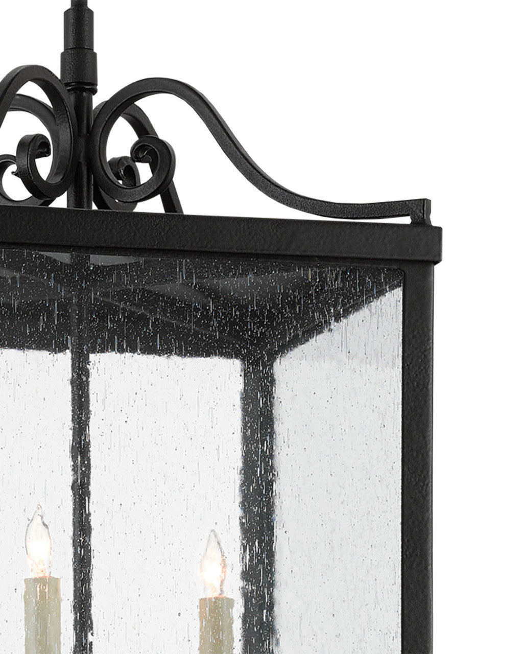 Giatti Large Black Outdoor Lantern Currey and Company 9500-0006
