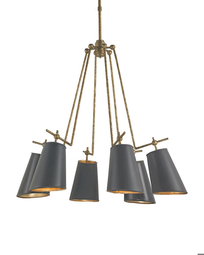 Jean-Louis Chandelier Currey and Company 9503