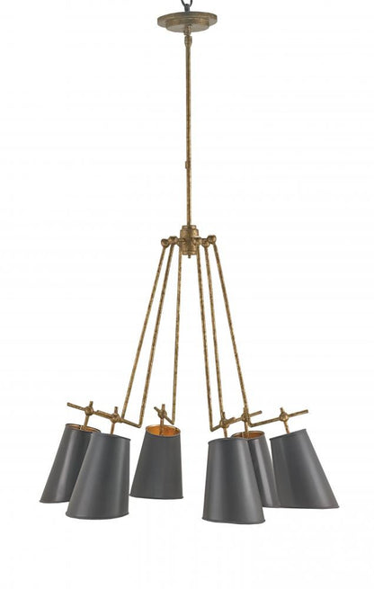 Jean-Louis Chandelier Currey and Company 9503