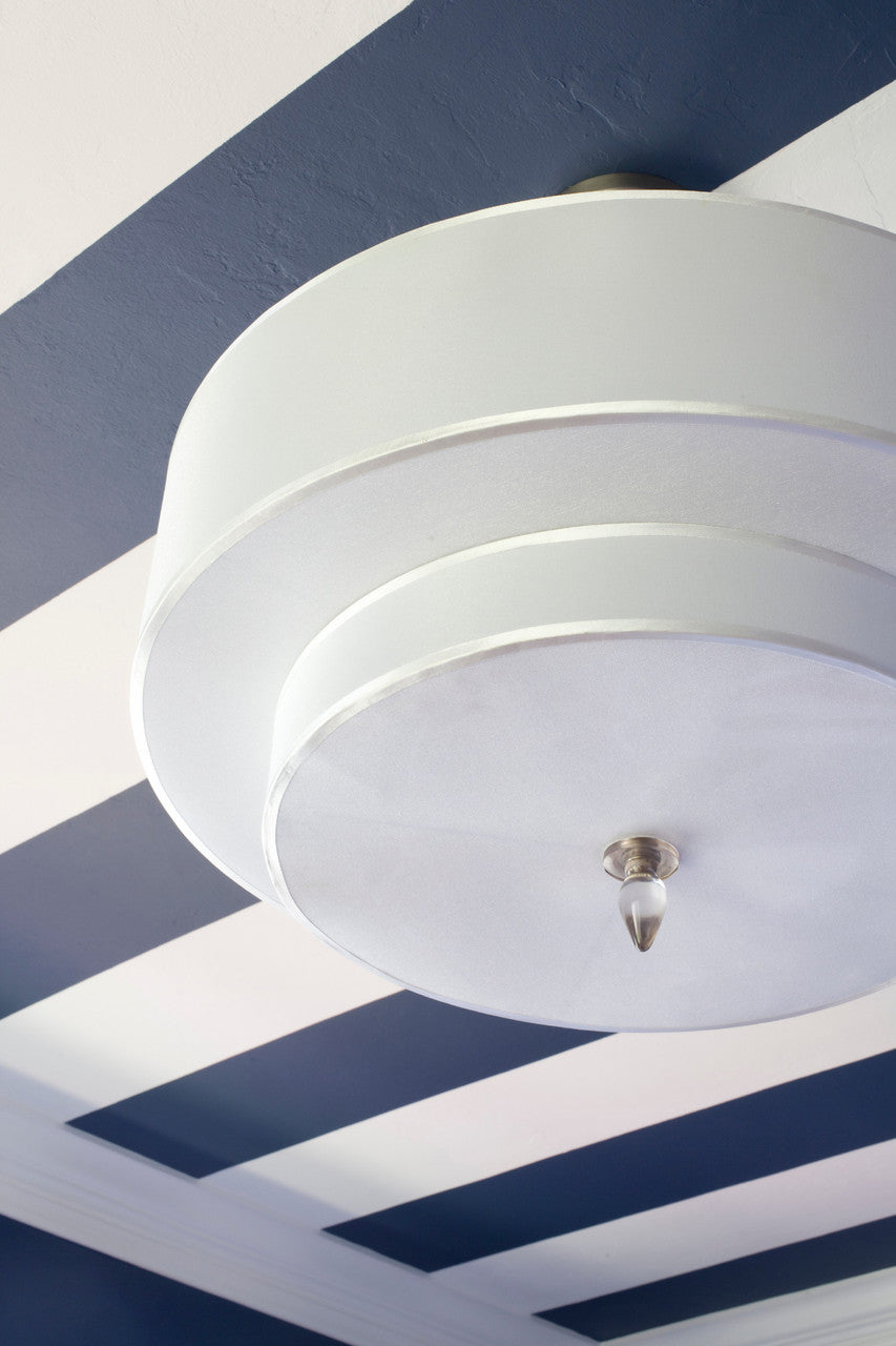 Luxo Chandelier - Satin Nickel 22"H, Crystorama (9507-SN 23RC1)