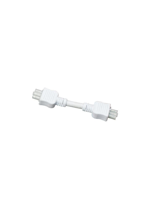 Generation Lighting Connectors and Accessories 6 Inch Connector Cord White