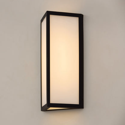 Capital Irvin Small Wall Lantern in Black