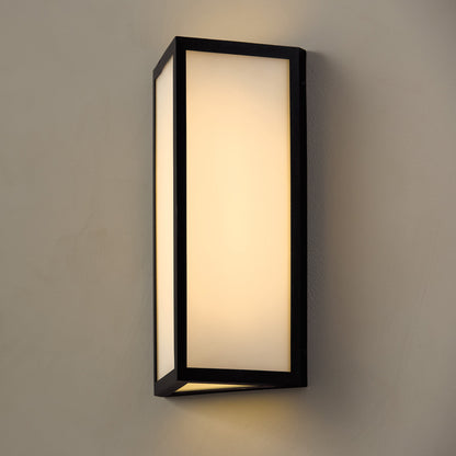 Capital Irvin Small Wall Lantern in Black