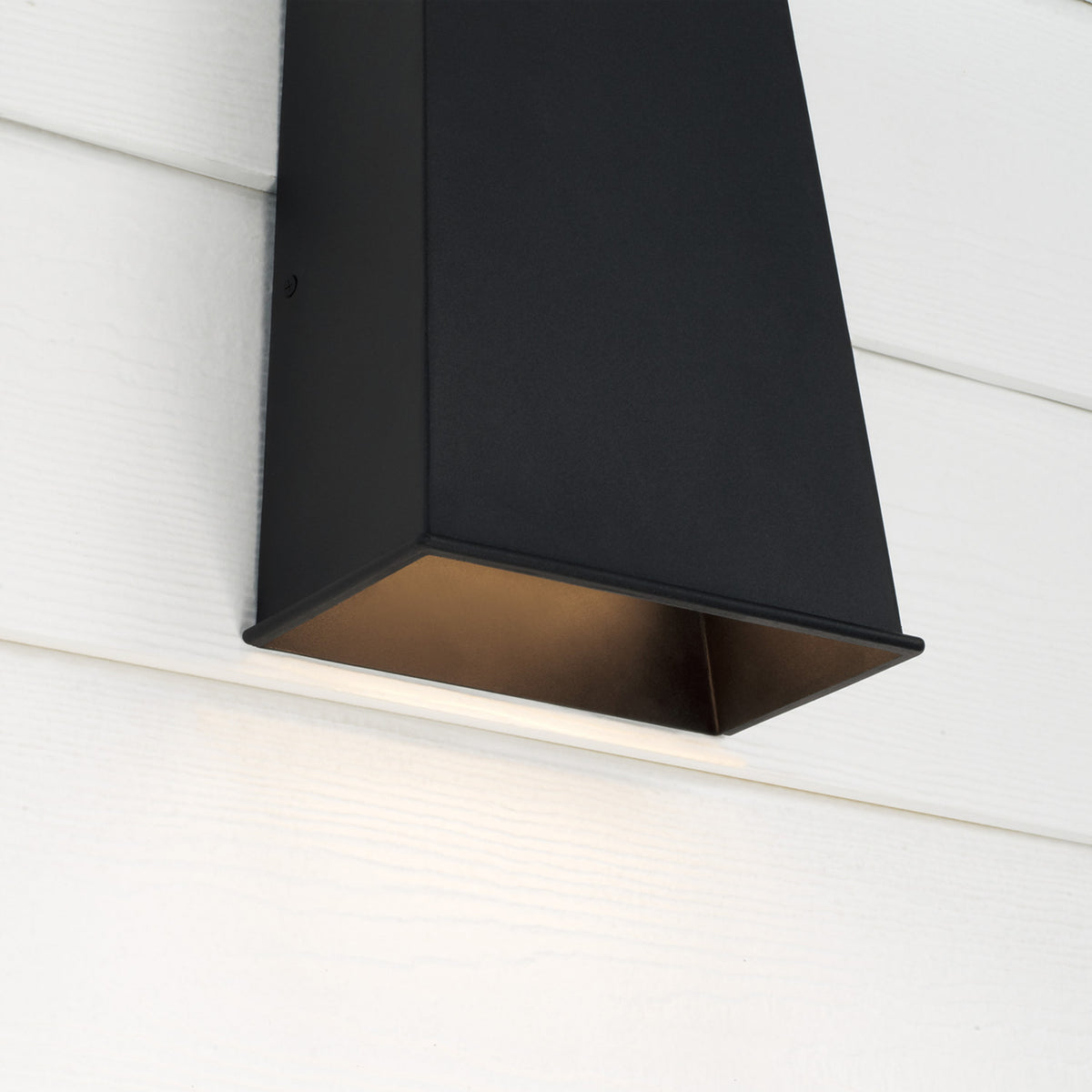 Capital Ansel Medium Wall Lantern in Black