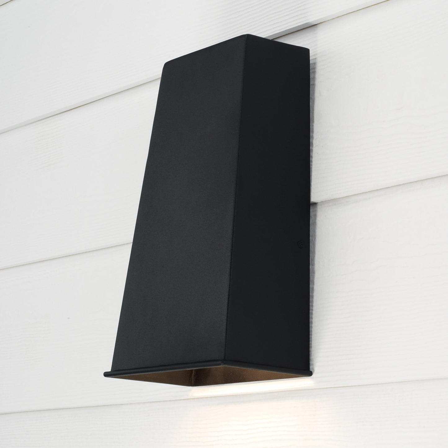 Capital Ansel Medium Wall Lantern in Black