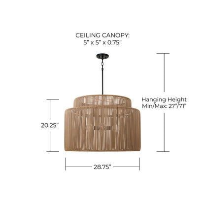 Capital Jasper Indoor/Outdoor Large Pendant