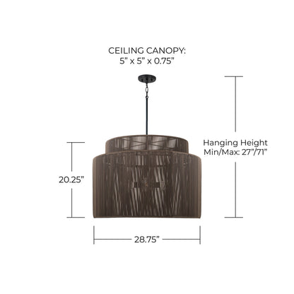 Capital Jasper Indoor/Outdoor Large Pendant