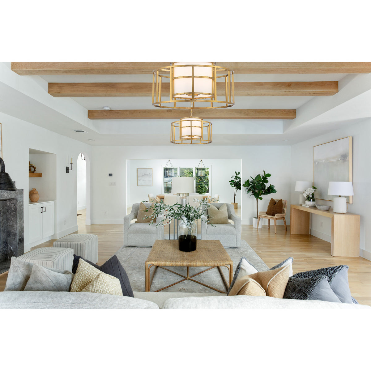 Crystorama Hulton 5-Light Chandelier - lifestyle
