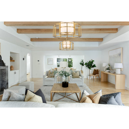Crystorama Hulton 5-Light Chandelier - lifestyle