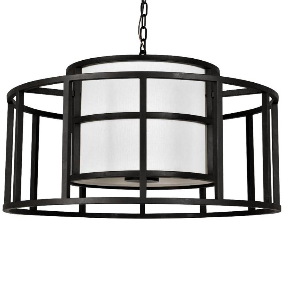Crystorama Hulton Chandelier Matte Black