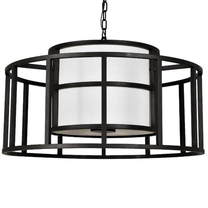 Crystorama Hulton Chandelier Matte Black